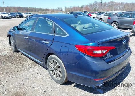 2015 Hyundai Sonata Sport из США, поврежденный, VIN 5NPE34AF5FH217630